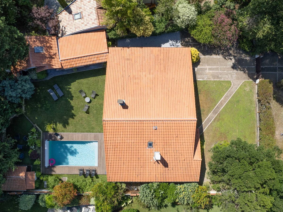 Villa Malbec à Capbreton : 12 pers, 6 ch, piscine & jardin - Photo 3