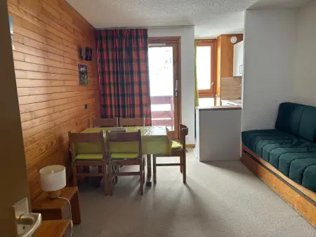 Location appartement à La Plagne Montchavin Les Coches, Appartement rénové au cœur des Coches, proche pistes et commerces