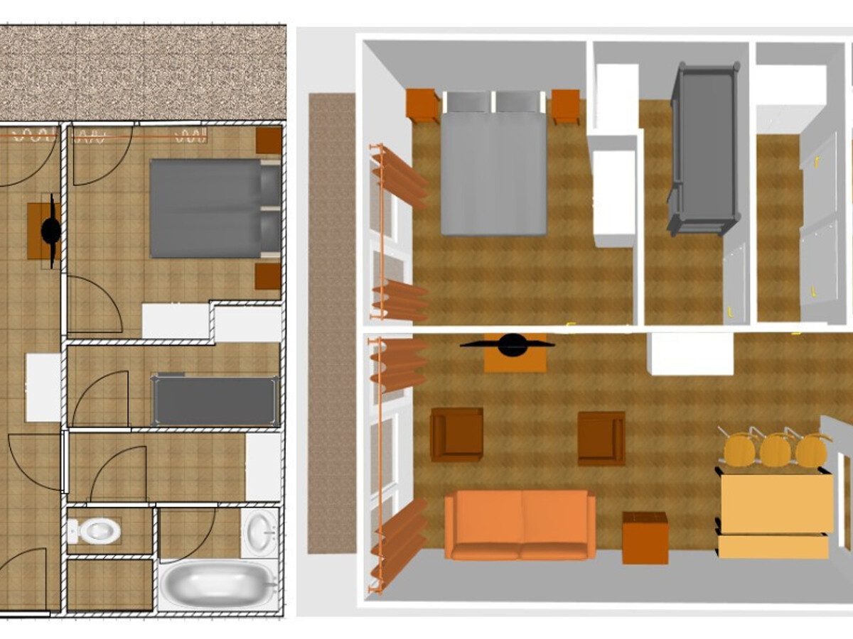 Appartement 2 ch. avec balcon à Val-d'Isère - Photo 11