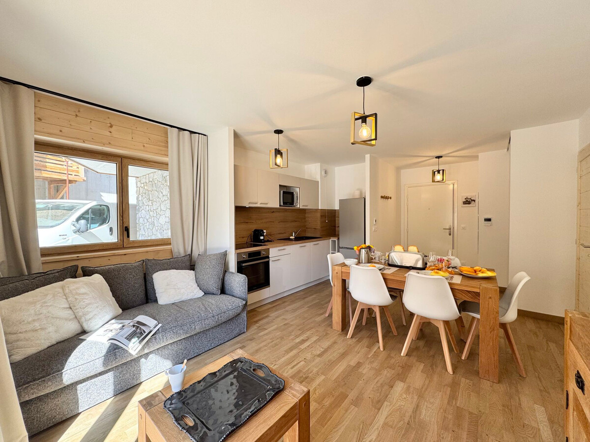 T3 neuf Vars : 150m pistes, parking couvert - Photo 8