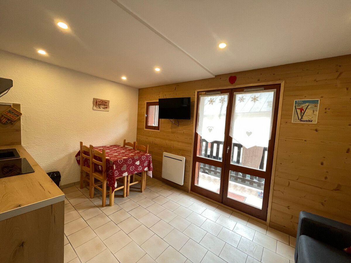 Studio cabine 4 pers avec balcon à Valloire - Photo 1