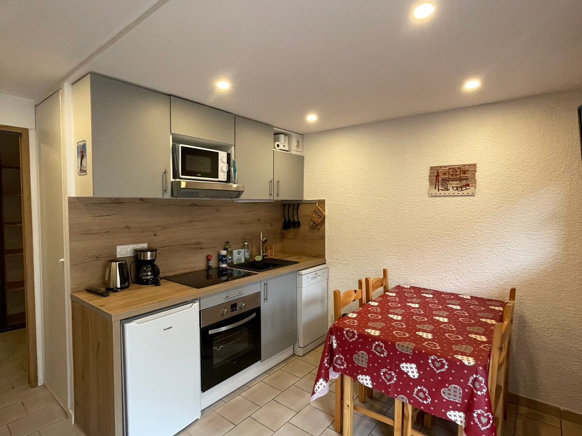 Studio cabine 4 pers avec balcon à Valloire - Photo 3