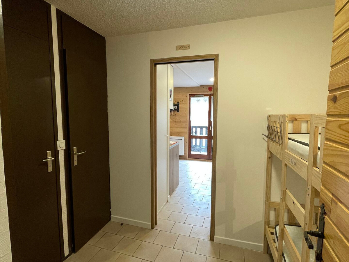 Studio cabine 4 pers avec balcon à Valloire - Photo 4