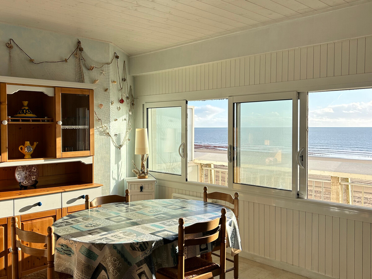 Appartement vue mer face à la plage, 6 pers, parking - Photo 9