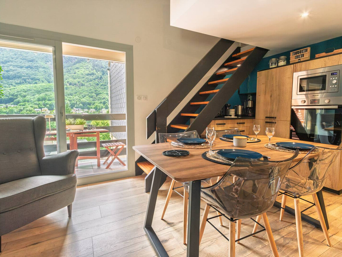 Appartement neuf 6 pers, balcon vue montagnes à Cauterets - Photo 9