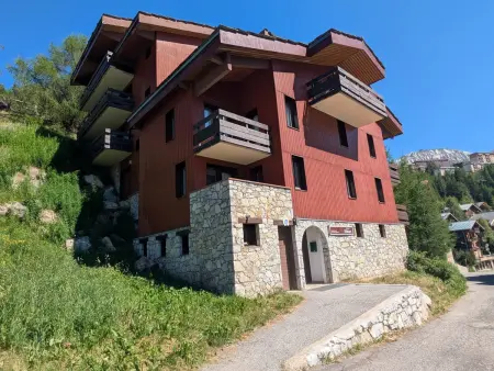 Appart 2 pièces Plagne 1800, balcon Sud, accès piscine : photo 13
