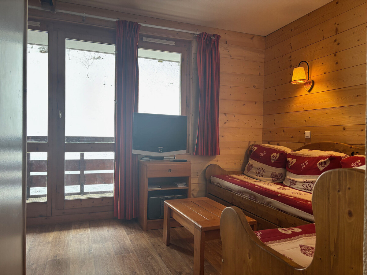 Studio 5 pers. Montchavin, 150m des pistes, parking - Photo 2
