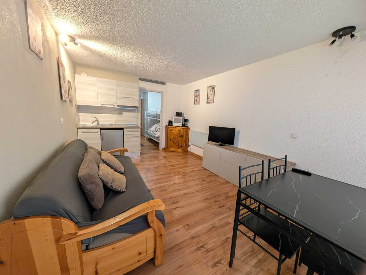 Studio 4 pers 26m² avec balcon et box à skis - Photo 1