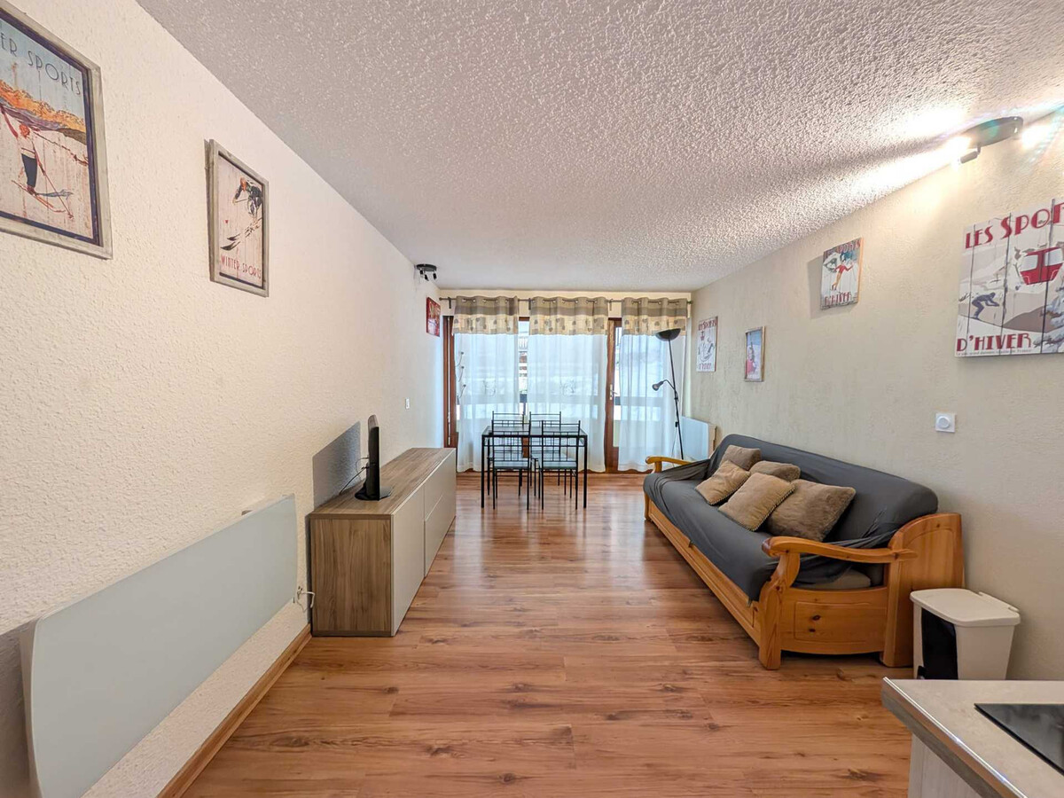 Studio 4 pers 26m² avec balcon et box à skis - Photo 3