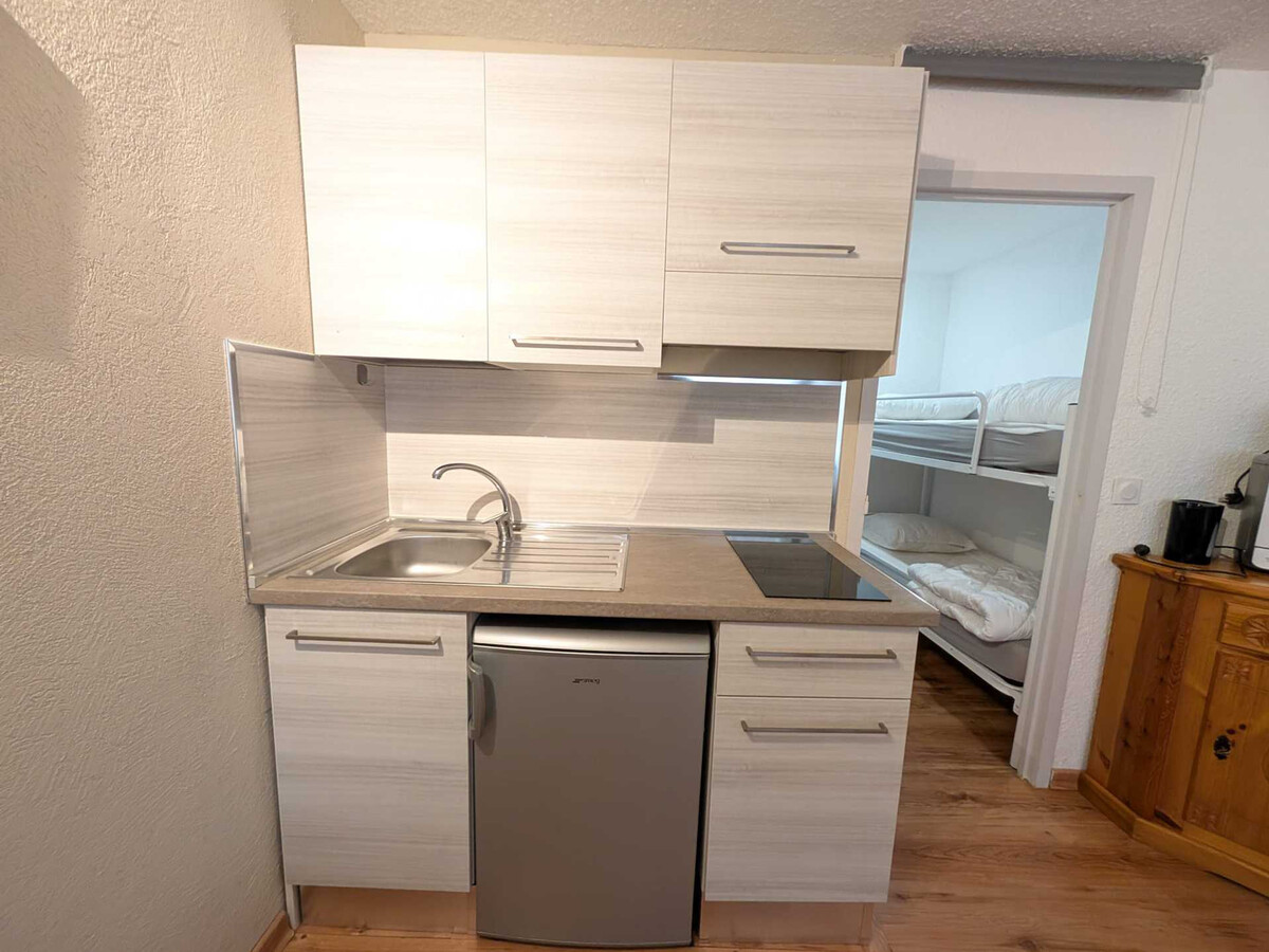 Studio 4 pers 26m² avec balcon et box à skis - Photo 4
