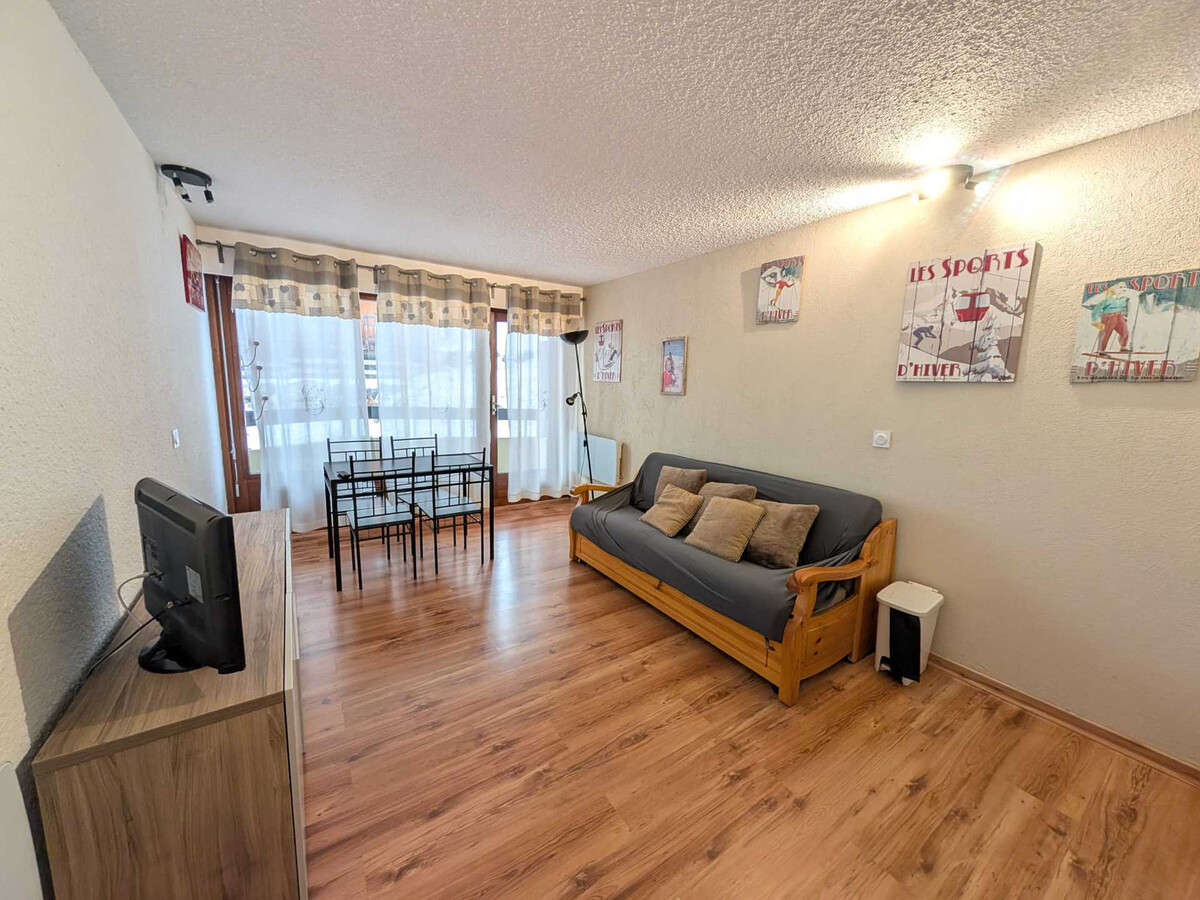 Studio 4 pers 26m² avec balcon et box à skis - Photo 8