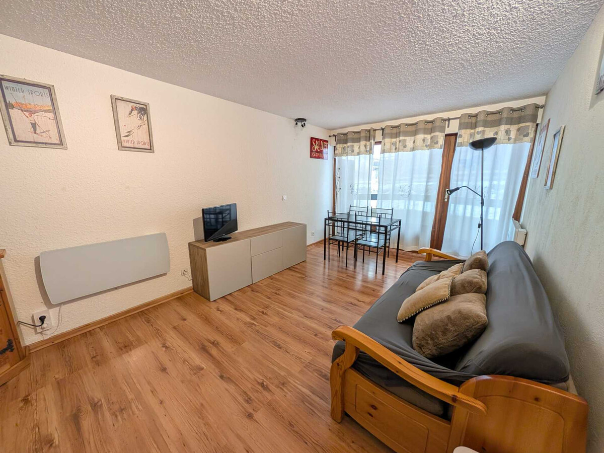 Studio 4 pers 26m² avec balcon et box à skis - Photo 9