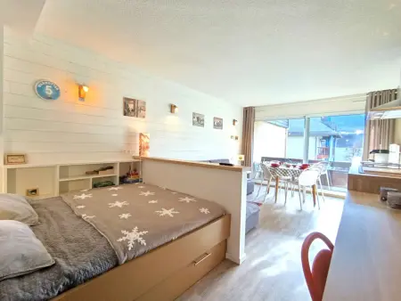 Studio cosy pour 4 pers. à Saint-Lary-Soulan, balcon, parking, lave-linge - Photo 1