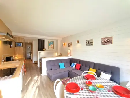 Studio cosy pour 4 pers. à Saint-Lary-Soulan, balcon, parking, lave-linge - Photo 3