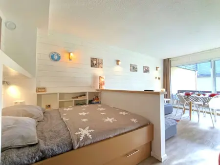 Studio cosy pour 4 pers. à Saint-Lary-Soulan, balcon, parking, lave-linge - Photo 4