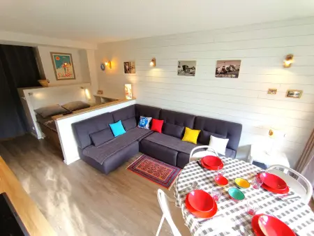 Studio cosy pour 4 pers. à Saint-Lary-Soulan, balcon, parking, lave-linge - Photo 5