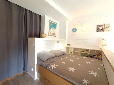 Studio cosy pour 4 pers. à Saint-Lary-Soulan, balcon, parking, lave-linge - Photo 6