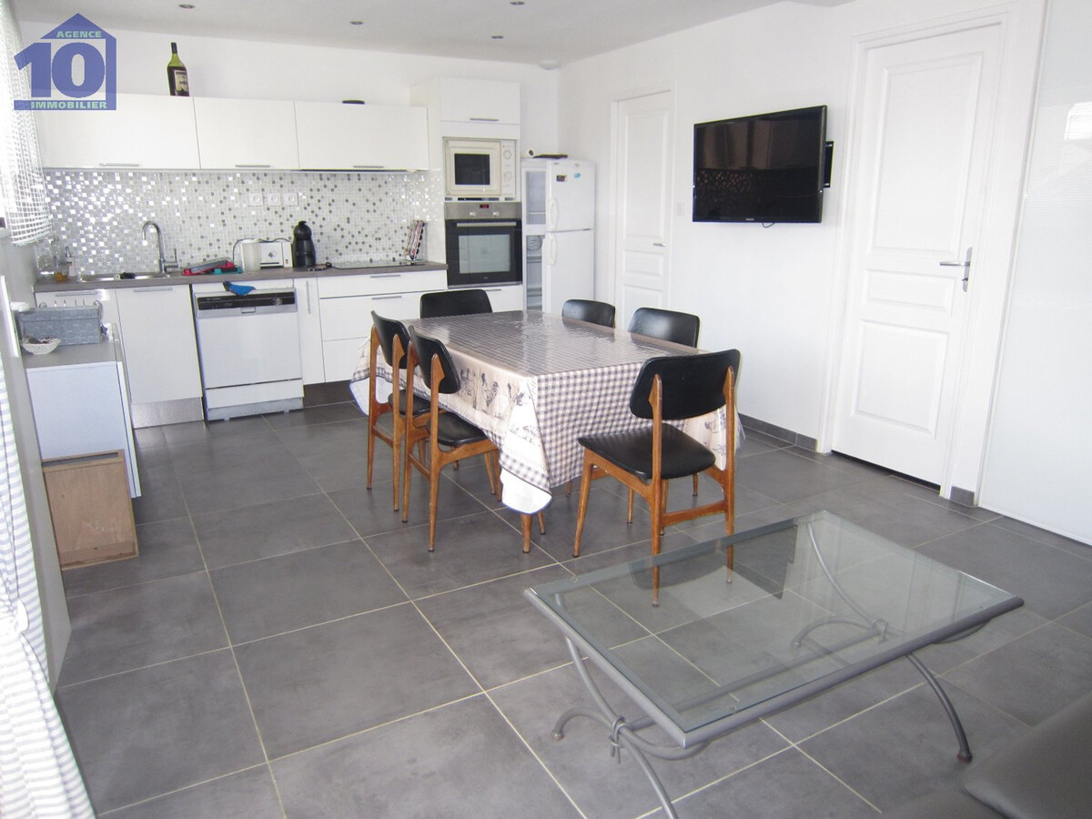 Maison moderne 6 pers, clim, à 150m de la plage - Photo 4