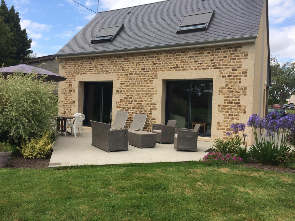 Gite 4 pers. au Mesnil-Ozenne vue sur la baie - Photo 1