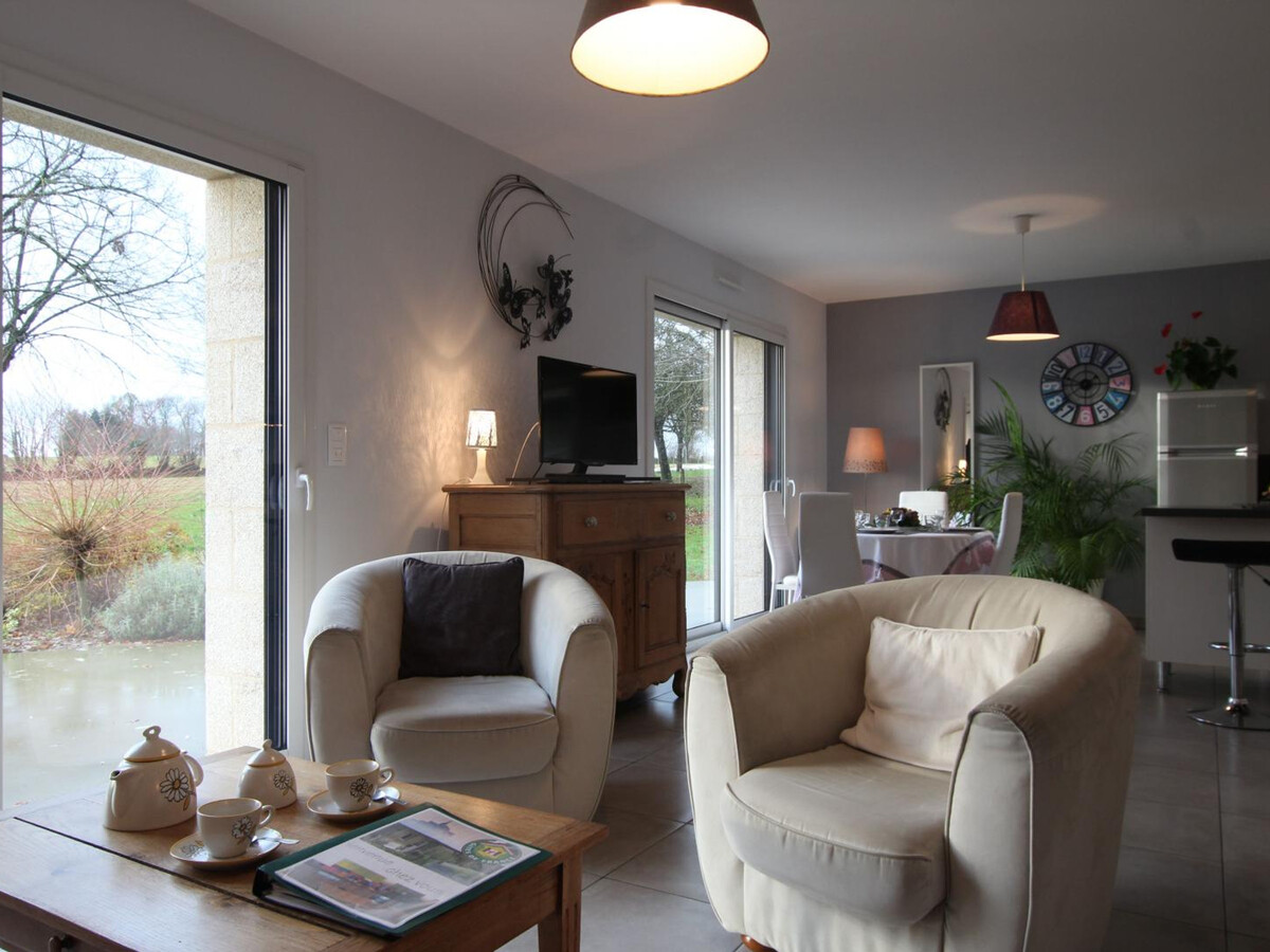 Gite 4 pers. au Mesnil-Ozenne vue sur la baie - Photo 5