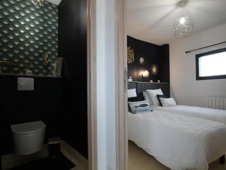 Villa contemporaine Saint-Marcouf, accès direct plage : photo 16
