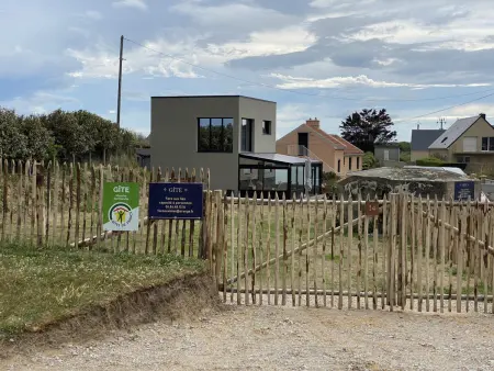 Villa contemporaine Saint-Marcouf, accès direct plage : photo 18