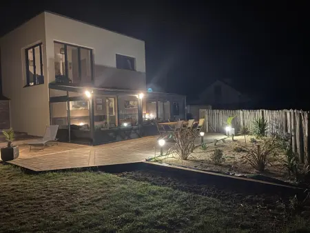 Villa contemporaine Saint-Marcouf, accès direct plage : photo 20