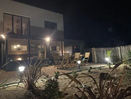 Villa contemporaine Saint-Marcouf, accès direct plage : photo 21
