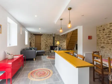Gîte 6 pers. vue panoramique mer, cheminée, jardin clos : photo 3