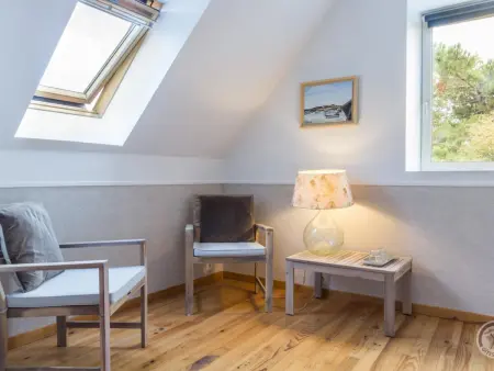Gîte 6 pers. vue panoramique mer, cheminée, jardin clos : photo 8