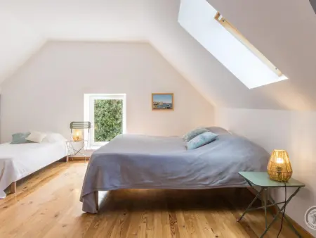 Gîte 6 pers. vue panoramique mer, cheminée, jardin clos : photo 12