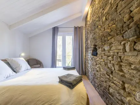 Maison mitoyenne avec balcon en campagne, Wi-Fi, parking, animaux admis - Photo 3