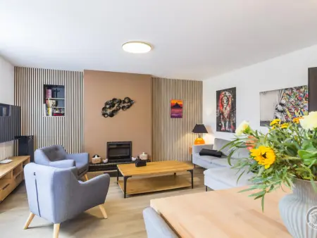 Maison mitoyenne avec balcon en campagne, Wi-Fi, parking, animaux admis - Photo 7