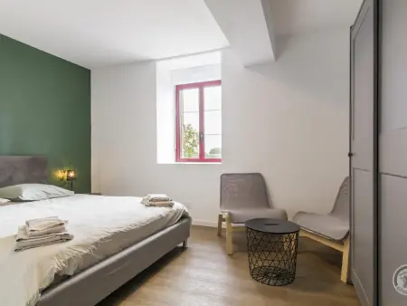 Maison mitoyenne avec balcon en campagne, Wi-Fi, parking, animaux admis - Photo 13