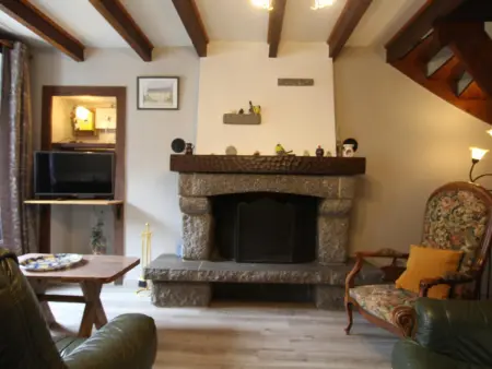 Gîte 4 pers. à Flamanville, cheminée et jardin clos : photo 2