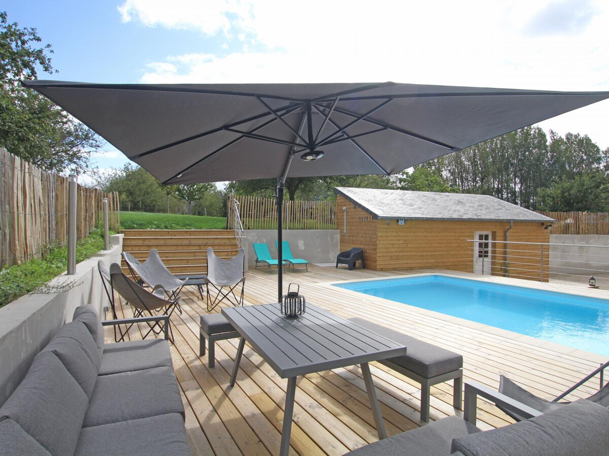 Gîte 15 personnes avec piscine chauffée à Bricqueville-sur-Mer - Photo 1