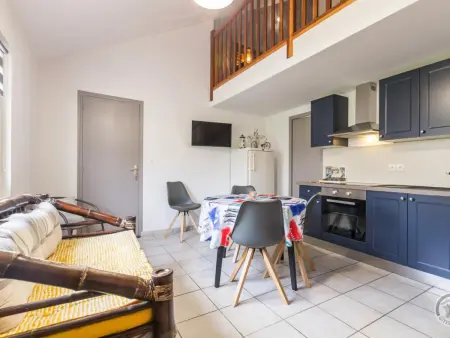 Duplex avec mezzanine, jardin et parking à Barneville-Carteret : photo 5