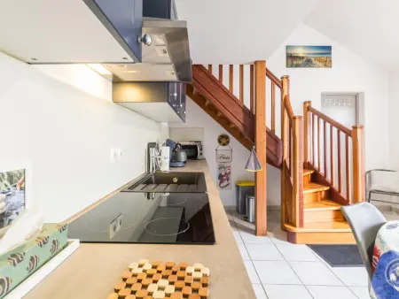 Duplex avec mezzanine, jardin et parking à Barneville-Carteret : photo 8