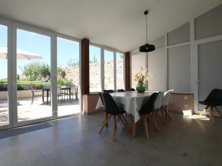 Gîte 8 pers. avec véranda vue mer et jardin clos : photo 15