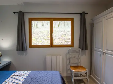 Chalet bois 4 pers. avec piscine partagée à Saint-Pompont : photo 8