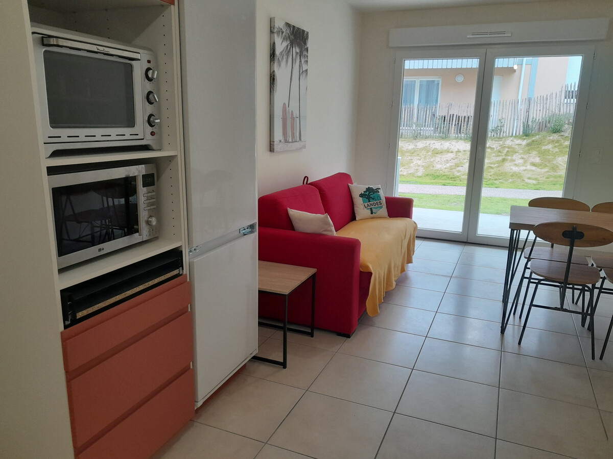 Appartement 4 pers à Mimizan Plage, accès direct plage - Photo 4