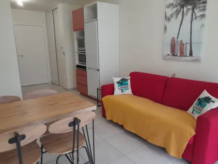 Location appartement à Mimizan Mimizan Plage, Appartement 4 pers à Mimizan Plage, tout confort entre océan et forêt, terrasse ensoleillée