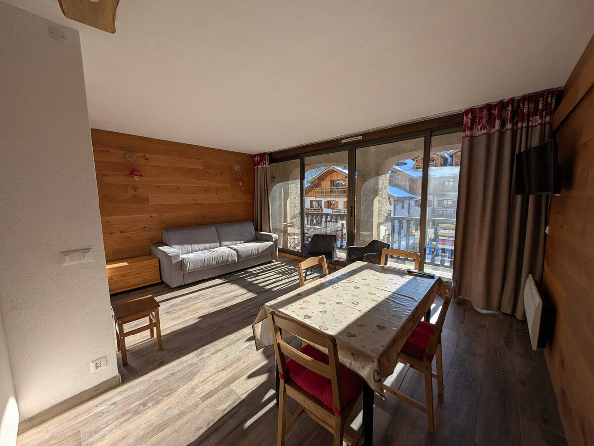 Studio 36m² pour 4 personnes, balcon sud près des pistes - Photo 1