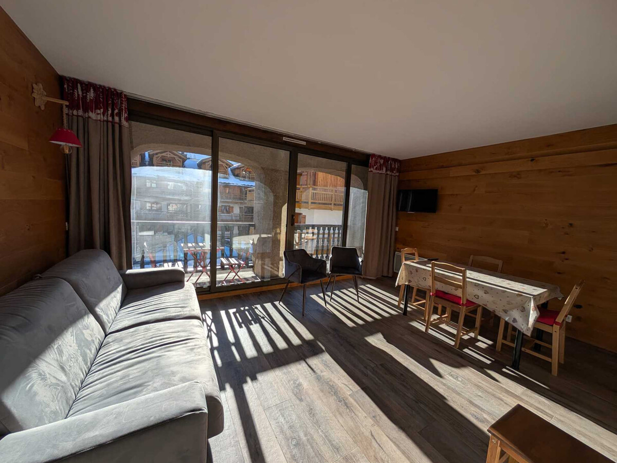 Studio 36m² pour 4 personnes, balcon sud près des pistes - Photo 2