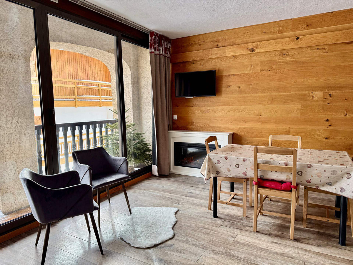 Studio 36m² pour 4 personnes, balcon sud près des pistes - Photo 4