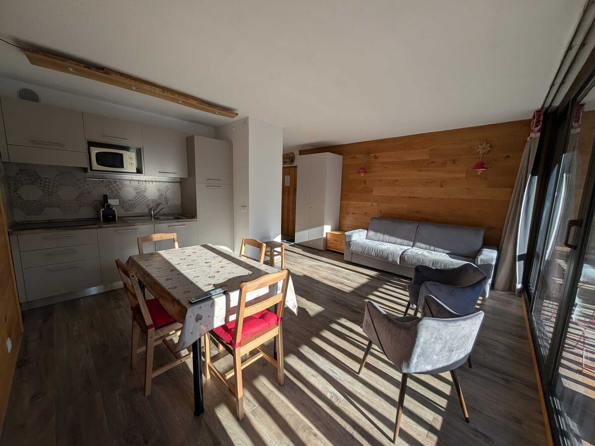 Studio 36m² pour 4 personnes, balcon sud près des pistes - Photo 5