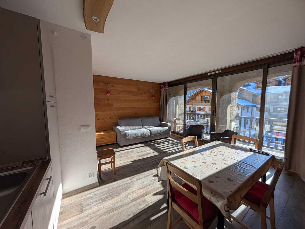 Studio 36m² pour 4 personnes, balcon sud près des pistes - Photo 8