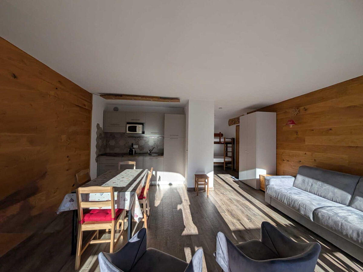 Studio 36m² pour 4 personnes, balcon sud près des pistes - Photo 12