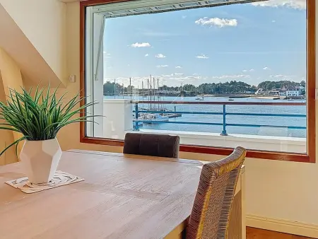 Duplex 132 m² face au port d'Étel, vue panoramique Ria - Photo 7