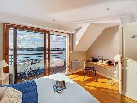 Duplex 132 m² face au port d'Étel, vue panoramique Ria - Photo 13